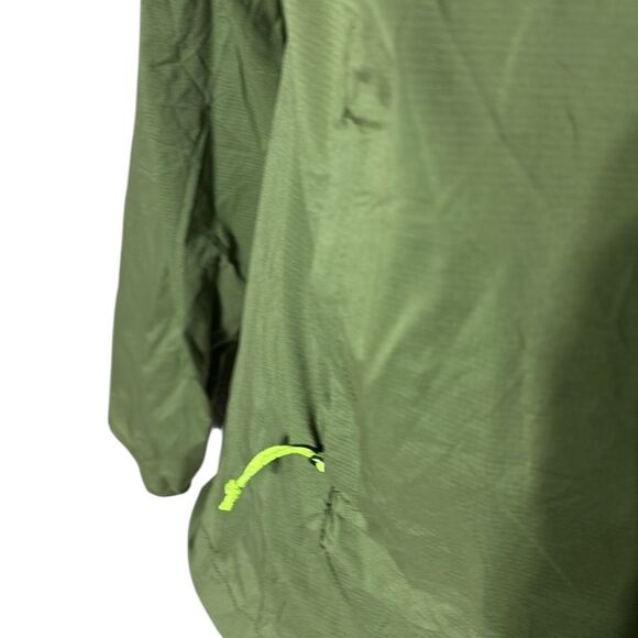 Stio women’s large second light wind shell green zip front windbreaker jacket - Picture 5 of 9